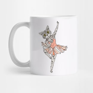 Cat Ballerina Tutu Mug